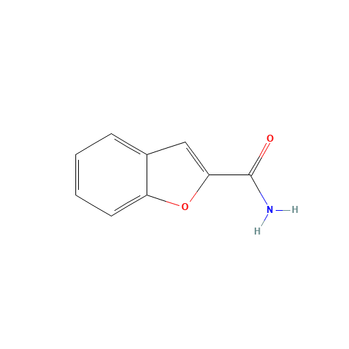 1-benzofuran-2-carboxamide (CAS: 50342-50-2) - Chemical Structure and Molecular Formula 