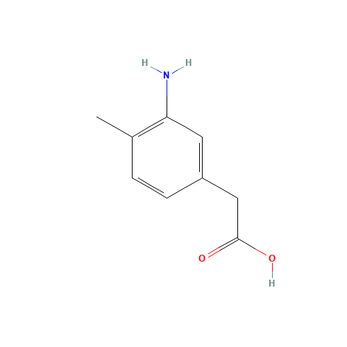 2-(3-amino-4-methylphenyl)acetic acid (CAS: 54941-46-7) - Related Chemical Product
