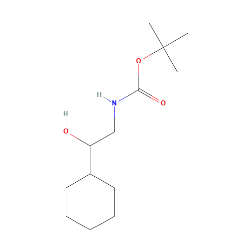 tert-butyl N-(2-cyclohexyl-2-hydroxyethyl)carbamate (CAS: 913642-39-4) - Related Chemical Product