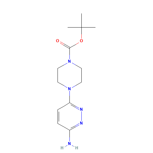 tert-butyl 4-(6-aminopyridazin-3-yl)piperazine-1-carboxylate (CAS: 1211444-09-5) - Related Chemical Product