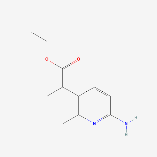 ethyl 2-(6-amino-2-methylpyridin-3-yl)propanoate (CAS: 1374575-20-8) - Related Chemical Product