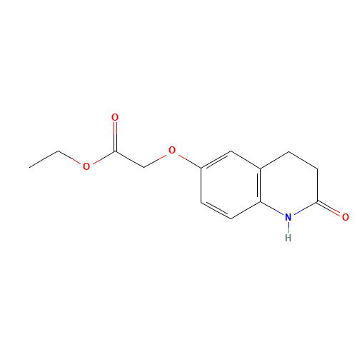 ethyl 2-[(2-oxo-3,4-dihydro-1H-quinolin-6-yl)oxy]acetate (CAS: 58900-90-6) - Related Chemical Product