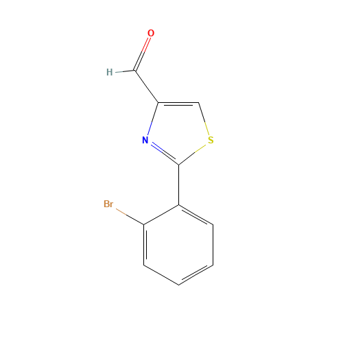 2-(2-bromophenyl)-1,3-thiazole-4-carbaldehyde (CAS: 885279-14-1) - Related Chemical Product