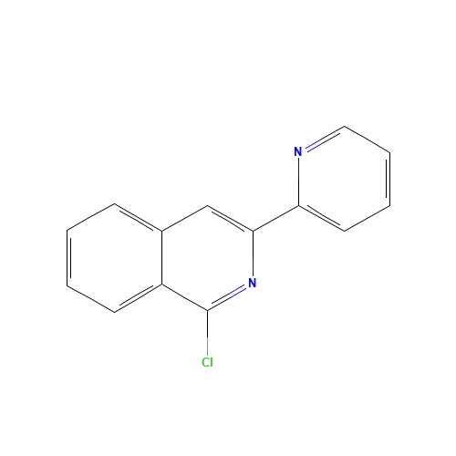 1-chloro-3-pyridin-2-ylisoquinoline (CAS: 58839-98-8) - Related Chemical Product