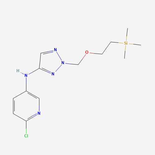 6-chloro-N-[2-(2-trimethylsilylethoxymethyl)triazol-4-yl]pyridin-3-amine (CAS: 1611444-70-2) - Related Chemical Product