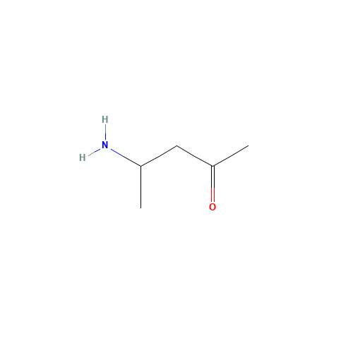 4-aminopentan-2-one (CAS: 19010-87-8) - Chemical Structure and Molecular Formula 