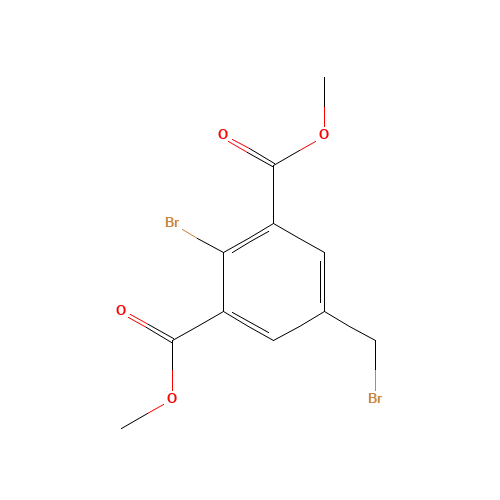 dimethyl 2-bromo-5-(bromomethyl)benzene-1,3-dicarboxylate (CAS: 1378431-57-2) - Related Chemical Product