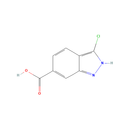 3-chloro-2H-indazole-6-carboxylic acid (CAS: 1086391-21-0) - Related Chemical Product