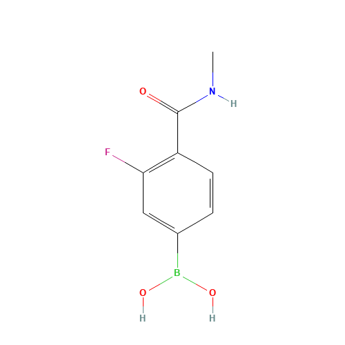 [3-fluoro-4-(methylcarbamoyl)phenyl]boronic acid (CAS: 849833-86-9) - Related Chemical Product