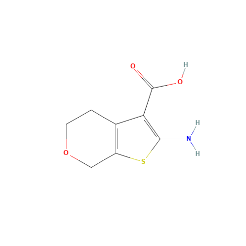 2-amino-5,7-dihydro-4H-thieno[2,3-c]pyran-3-carboxylic acid (CAS: 923010-75-7) - Related Chemical Product