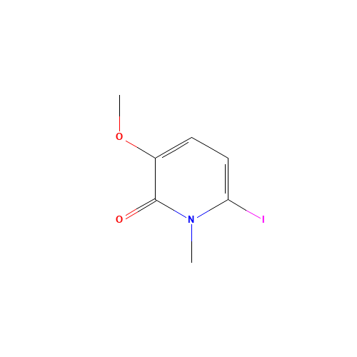 6-iodo-3-methoxy-1-methylpyridin-2-one (CAS: 1333147-80-0) - Related Chemical Product
