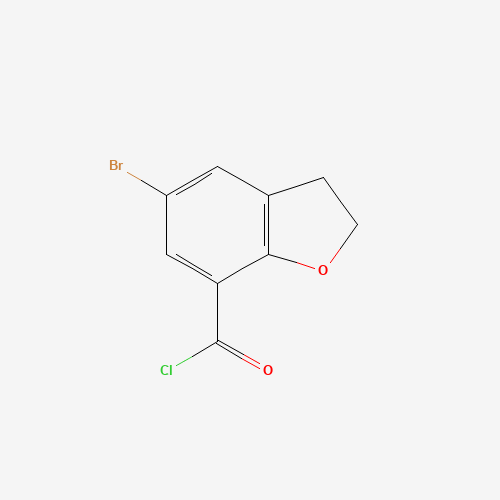 5-bromo-2,3-dihydro-1-benzofuran-7-carbonyl chloride (CAS: 108551-60-6) - Related Chemical Product