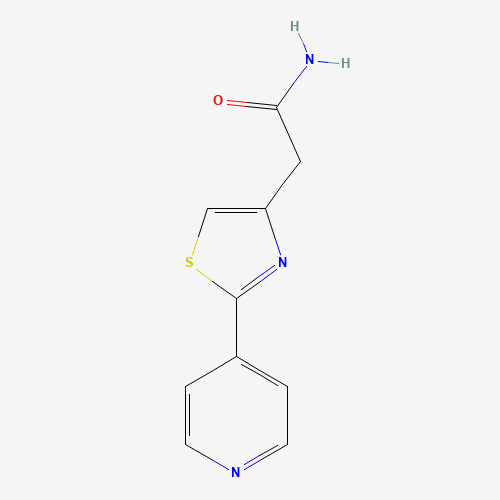 2-(2-pyridin-4-yl-1,3-thiazol-4-yl)acetamide (CAS: 31112-96-6) - Related Chemical Product