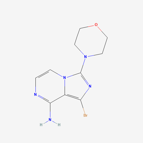 1-bromo-3-morpholin-4-ylimidazo[1,5-a]pyrazin-8-amine (CAS: 1419222-67-5) - Related Chemical Product