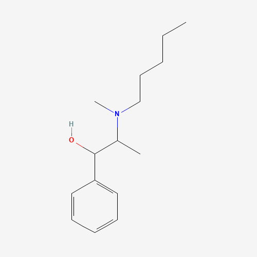 2-[methyl(pentyl)amino]-1-phenylpropan-1-ol (CAS: 25394-37-0) - Related Chemical Product