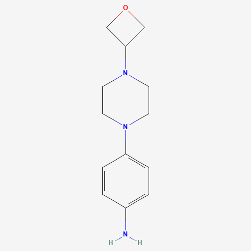 4-[4-(oxetan-3-yl)piperazin-1-yl]aniline (CAS: 1395030-33-7) - Related Chemical Product