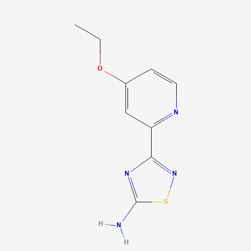 3-(4-ethoxypyridin-2-yl)-1,2,4-thiadiazol-5-amine (CAS: 1179359-52-4) - Related Chemical Product