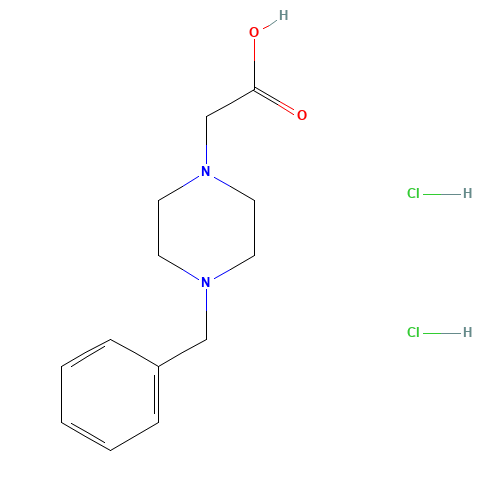 2-(4-benzylpiperazin-1-yl)acetic acid;dihydrochloride (CAS: 214535-51-0) - Related Chemical Product