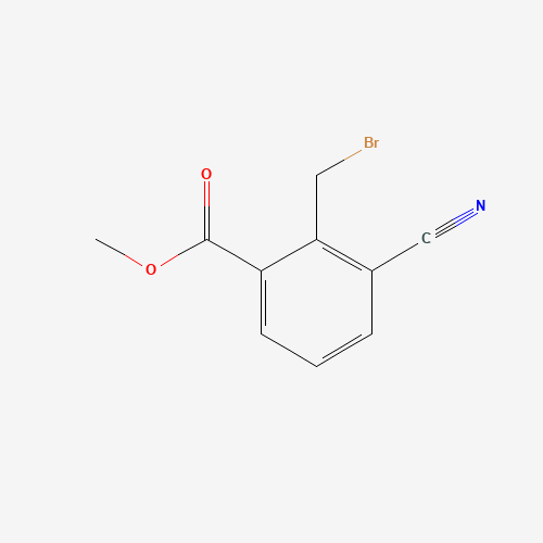 methyl 3-(bromomethyl)-4-cyanobenzoate (CAS: 908562-24-3) - Related Chemical Product