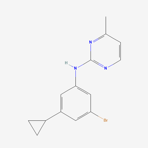 N-(3-bromo-5-cyclopropylphenyl)-4-methylpyrimidin-2-amine (CAS: 1312535-45-7) - Related Chemical Product