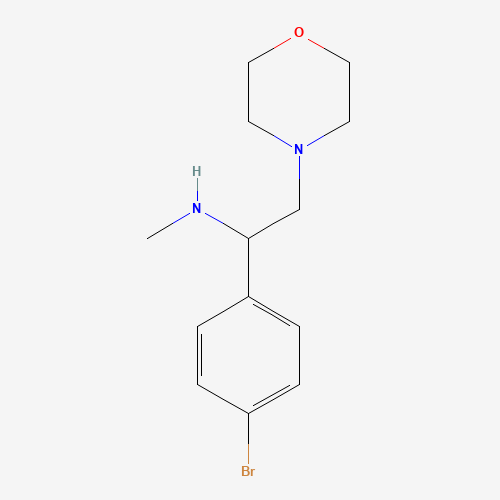 1-(4-bromophenyl)-N-methyl-2-morpholin-4-ylethanamine (CAS: 1003878-36-1) - Related Chemical Product