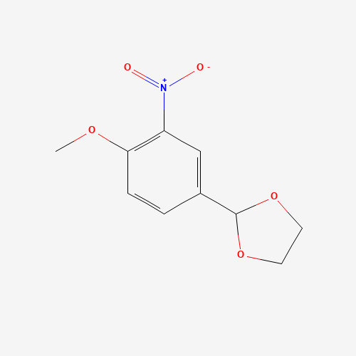 2-(4-methoxy-3-nitrophenyl)-1,3-dioxolane (CAS: 383870-90-4) - Related Chemical Product