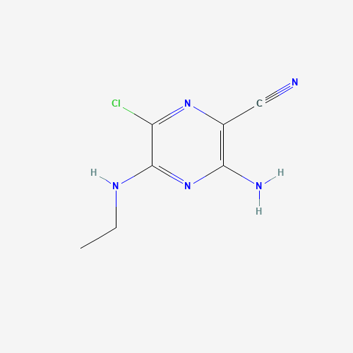 3-amino-6-chloro-5-(ethylamino)pyrazine-2-carbonitrile (CAS: 17231-66-2) - Related Chemical Product