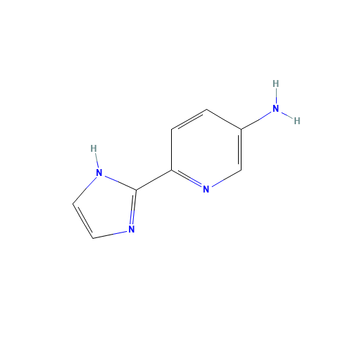 6-(1H-imidazol-2-yl)pyridin-3-amine (CAS: 1256824-68-6) - Related Chemical Product