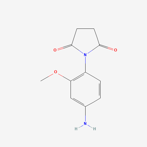 1-(4-amino-2-methoxyphenyl)pyrrolidine-2,5-dione (CAS: 444002-89-5) - Related Chemical Product