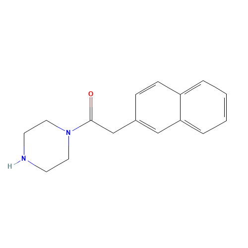 2-naphthalen-2-yl-1-piperazin-1-ylethanone (CAS: 194943-69-6) - Related Chemical Product
