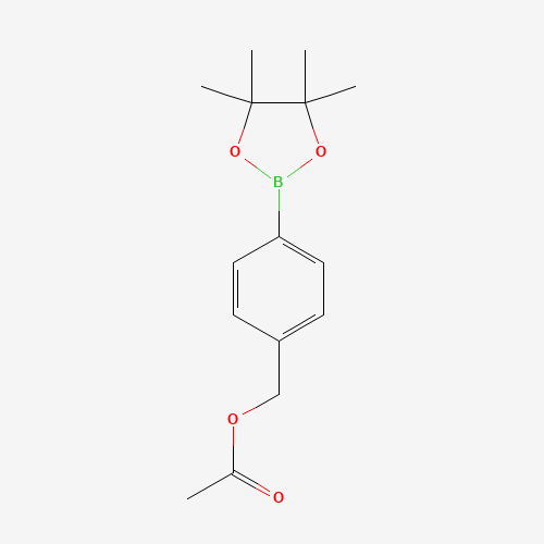 [4-(4,4,5,5-tetramethyl-1,3,2-dioxaborolan-2-yl)phenyl]methyl acetate (CAS: 562098-08-2) - Related Chemical Product