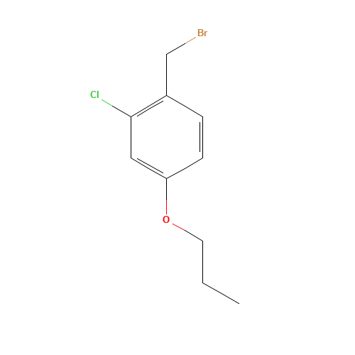 1-(bromomethyl)-2-chloro-4-propoxybenzene (CAS: 478929-74-7) - Related Chemical Product
