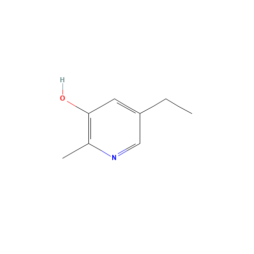 5-ethyl-2-methylpyridin-3-ol (CAS: 857436-16-9) - Chemical Structure and Molecular Formula 