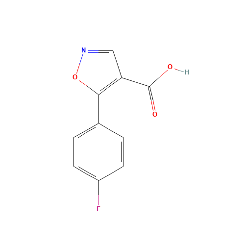 5-(4-fluorophenyl)-1,2-oxazole-4-carboxylic acid (CAS: 618383-51-0) - Related Chemical Product