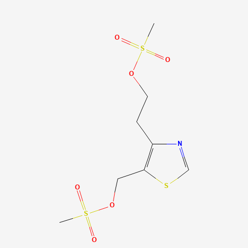 2-[5-(methylsulfonyloxymethyl)-1,3-thiazol-4-yl]ethyl methanesulfonate (CAS: 480449-73-8) - Related Chemical Product