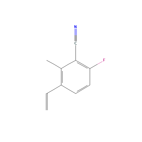3-ethenyl-6-fluoro-2-methylbenzonitrile (CAS: 1255207-48-7) - Related Chemical Product
