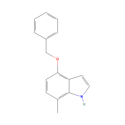 7-methyl-4-phenylmethoxy-1H-indole (CAS: 19499-90-2) - Related Chemical Product