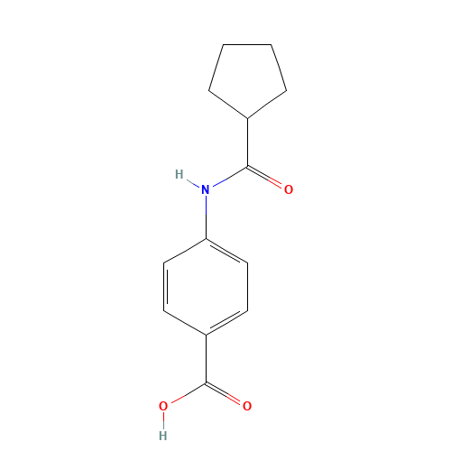 4-(cyclopentanecarbonylamino)benzoic acid (CAS: 54056-74-5) - Related Chemical Product