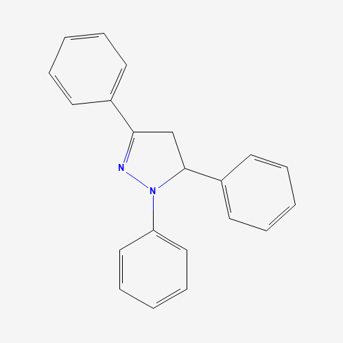 2,3,5-triphenyl-3,4-dihydropyrazole (CAS: 742-01-8) - Related Chemical Product
