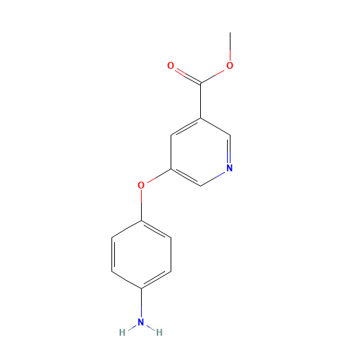 methyl 5-(4-aminophenoxy)pyridine-3-carboxylate (CAS: 284462-58-4) - Related Chemical Product