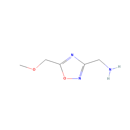 [5-(methoxymethyl)-1,2,4-oxadiazol-3-yl]methanamine (CAS: 893748-77-1) - Related Chemical Product