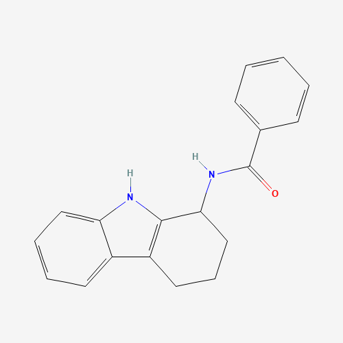 N-(2,3,4,9-tetrahydro-1H-carbazol-1-yl)benzamide (CAS: 827590-73-8) - Related Chemical Product
