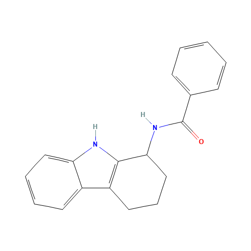 N-(2,3,4,9-tetrahydro-1H-carbazol-1-yl)benzamide (CAS: 827590-73-8) - Related Chemical Product
