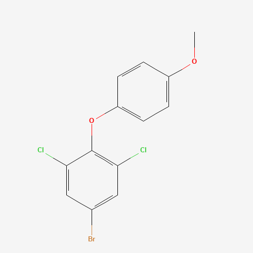 5-bromo-1,3-dichloro-2-(4-methoxyphenoxy)benzene (CAS: 55814-63-6) - Related Chemical Product