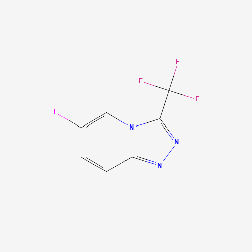 6-iodo-3-(trifluoromethyl)-[1,2,4]triazolo[4,3-a]pyridine (CAS: 690258-18-5) - Related Chemical Product