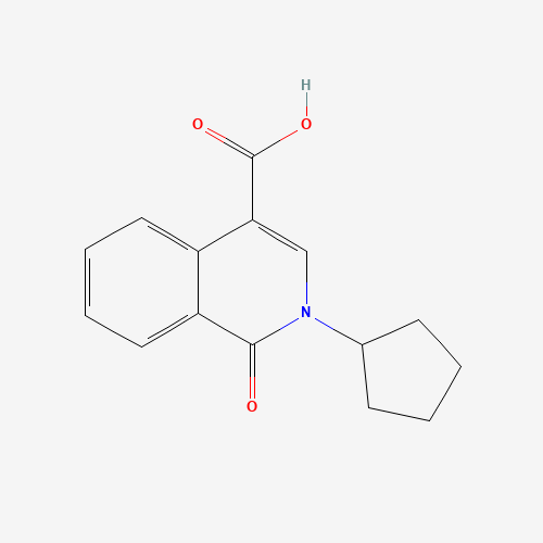 2-cyclopentyl-1-oxoisoquinoline-4-carboxylic acid (CAS: 939411-57-1) - Related Chemical Product
