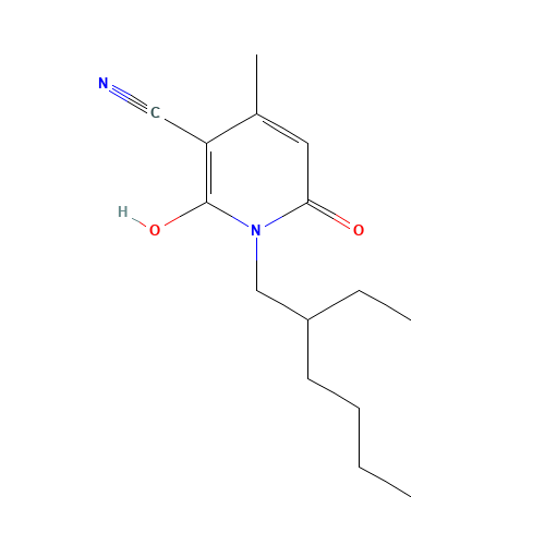 1-(2-ethylhexyl)-2-hydroxy-4-methyl-6-oxopyridine-3-carbonitrile (CAS: 51418-88-3) - Related Chemical Product