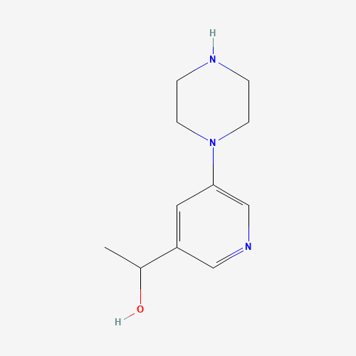 1-(5-piperazin-1-ylpyridin-3-yl)ethanol (CAS: 868245-24-3) - Related Chemical Product