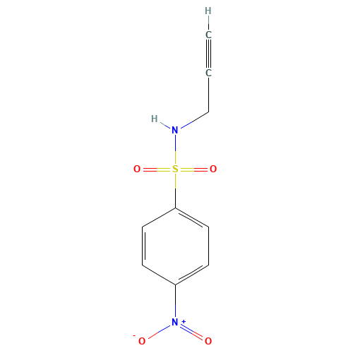 4-nitro-N-prop-2-ynylbenzenesulfonamide (CAS: 221101-01-5) - Related Chemical Product