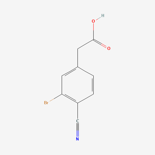 2-(3-bromo-4-cyanophenyl)acetic acid (CAS: 1261859-44-2) - Related Chemical Product